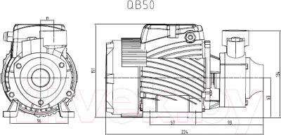 Поверхностный насос Pumpman QB50
