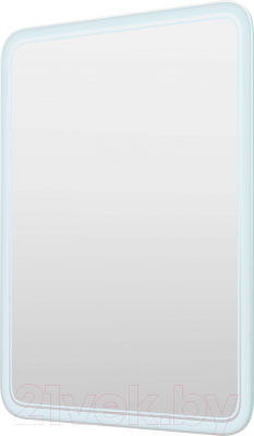 Зеркало Пекам Marta 2 80x120 / marta2-80x120dcl (с подсветкой, сенсором на взмах руки и часами) - фото