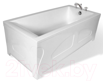 Ванна из искусственного мрамора Эстет Дельта 180x80 / ФР-00000669