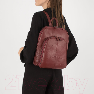 Рюкзак Poshete 827-254185-BRD (бордовый)