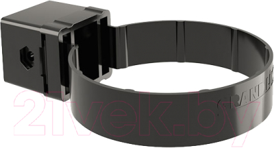 Хомут для водостока Grand Line Premium Kliker ПВХ RAL 9005 - фото