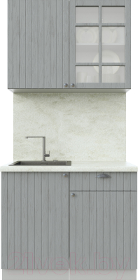 Готовая кухня Интерлиния Берес 1.0А - фото