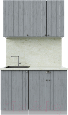 Готовая кухня Интерлиния Берес 1.2А - фото