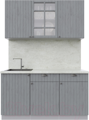 Готовая кухня Интерлиния Берес 1.5А - фото