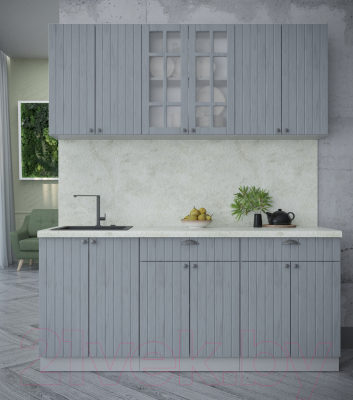 Готовая кухня Интерлиния Берес 1.8А