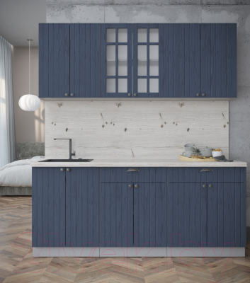 Готовая кухня Интерлиния Берес 1.9А