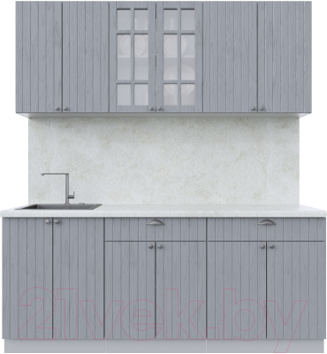 Готовая кухня Интерлиния Берес 1.9А - фото