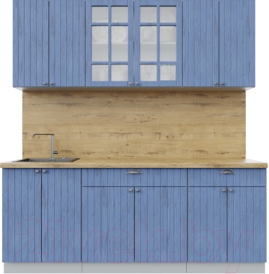 Готовая кухня Интерлиния Берес 2.0А - фото