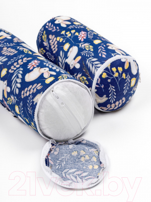 Подушка-позиционер Amarobaby Nature Anatomy Зайчики / AMARO-40NA-Zsi