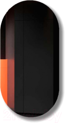 Зеркало Пекам Iva Fly 52.5x102.5 / IvaFly-52.5x102.5 (с подсветкой, с механической клавишей включения)