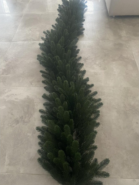 Гирлянда еловая Maxy Poland Зеленая литая Элит