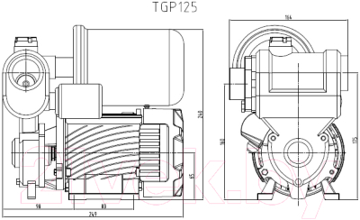 Насосная станция Pumpman TGP125