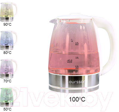 Электрочайник Oursson EK1744GD/IV