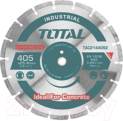Отрезной диск алмазный TOTAL TAC2144052 - фото