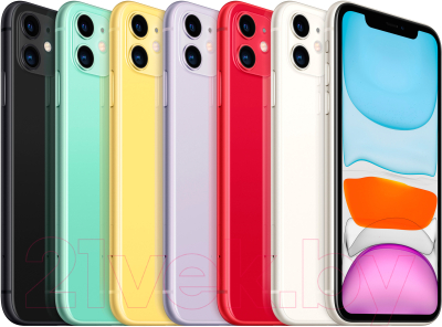 Смартфон восстановленный Apple iPhone 11 64GB Flip Грейд B