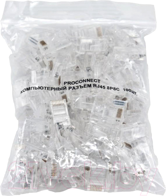 Коннектор PROconnect RJ45 8P8C 5E UTP / 05-1021-3 - фото