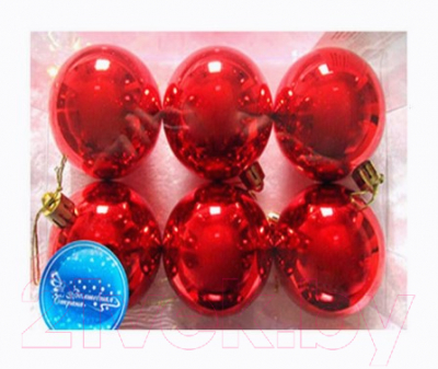 Набор шаров новогодних Волшебная страна SYCB17B-080 / 003301