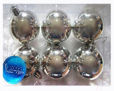 Набор шаров новогодних Волшебная страна SYCB17B-080 / 003301