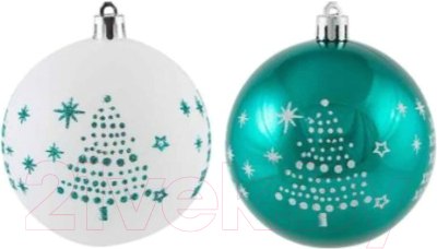 Набор шаров новогодних Волшебная страна SYCB17-291 / 003320 - фото