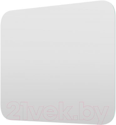 Зеркало Пекам Marta Fly 90x80 / MartaFly-90x80 (с подсветкой, с механической клавишей включения) - фото