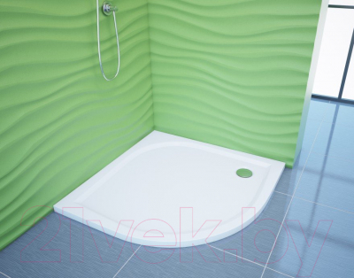 Душевой поддон Эстет Омега 90x90 / ФР-00000764