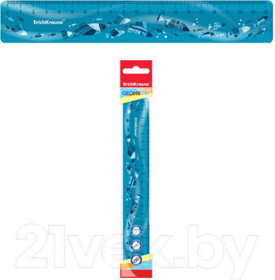 Линейка Erich Krause Sea World / 58112 - фото