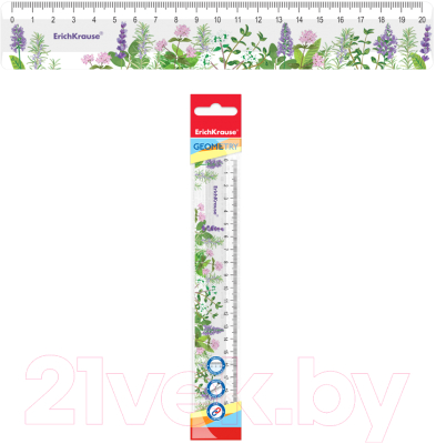 Линейка Erich Krause Lupine / 58100 - фото