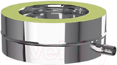 Конденсатоотвод для дымохода Промдым PV СКнп D C100/C050 250/350 нижний плоский - фото