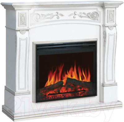 Каминокомплект Смолком Turin MB/JUP/SYM26 + Jupiter FX N Black - фото