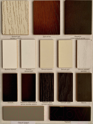 Каминокомплект Смолком Turin MB/JUP/SYM26 + Moonblaze Deluxe-s BL LT (темный орех/патина золото)