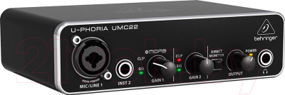 Аудиоинтерфейс Behringer UMC22 - фото