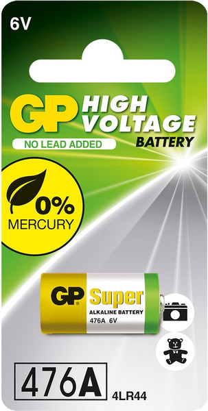 Батарейка GP Batteries 6В GP 476AF / GP 476AFRA-2C1 - фото