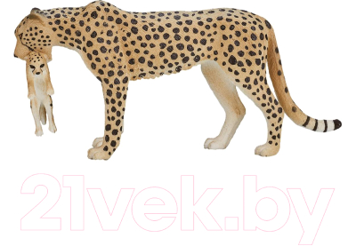 Фигурка коллекционная Konik Гепард Самка с детенышем / AMW2072