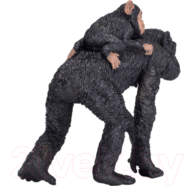 Фигурка коллекционная Konik Шимпанзе с детенышем / AMW2113