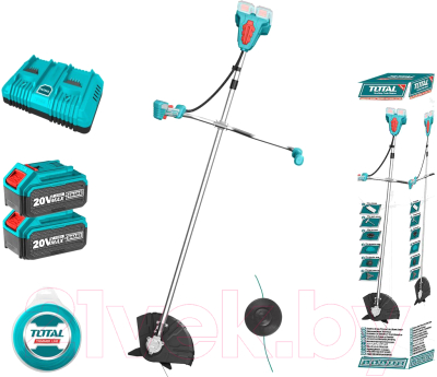 Триммер аккумуляторный TOTAL TSTLI202521