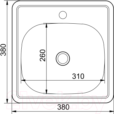 Мойка кухонная Mixline 531266