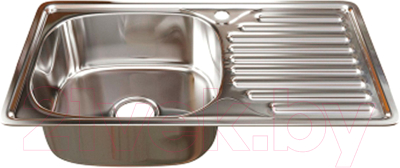 Мойка кухонная Mixline L 535614 (с сифоном) - фото