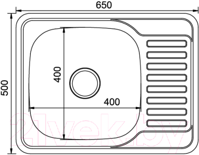 Мойка кухонная Mixline L 533713
