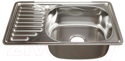 Мойка кухонная Mixline R 536117 (с сифоном) - фото