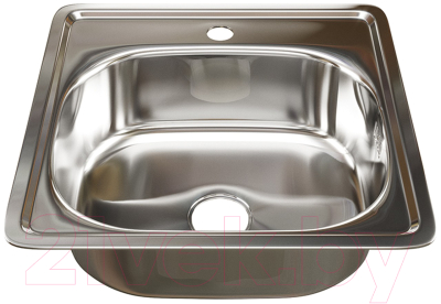 Мойка кухонная Mixline 528187 (с сифоном) - фото