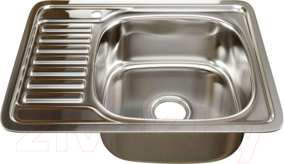 Мойка кухонная Mixline R 532311 (с сифоном) - фото
