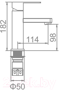 Смеситель Ledeme L71033