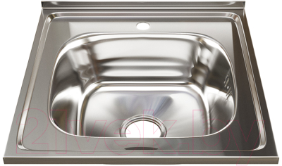 Мойка кухонная Mixline 527972 (с сифоном) - фото