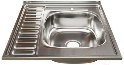 Мойка кухонная Mixline R 528015 (с сифоном) - фото