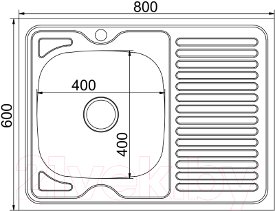 Мойка кухонная Mixline R 528017