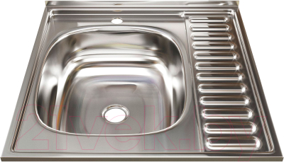 Мойка кухонная Mixline 527975 (с сифоном) - фото