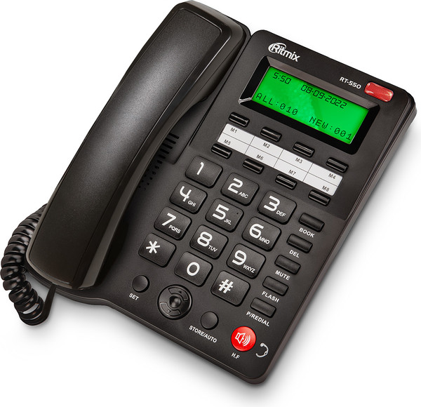 Проводной телефон Ritmix RT-550 - фото