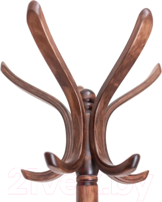 Вешалка для одежды Мебелик В 12Н (средне-коричневый)