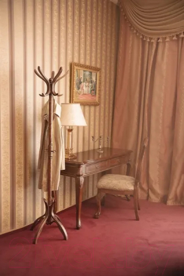 Вешалка для одежды Мебелик В 12Н (средне-коричневый)