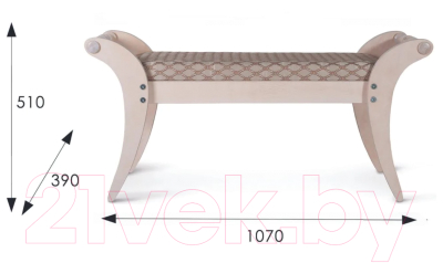 Банкетка Мебелик Тифани